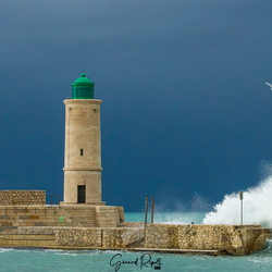 Coup de Labé sur le phare de Cassis